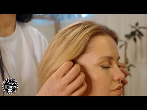 Soft Feathers ASMR Massage by Barber Lady Helen for Girls