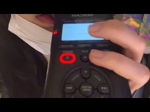 ASMR]오랜만인 줄 알았는데 처음인 타스캠 입소리