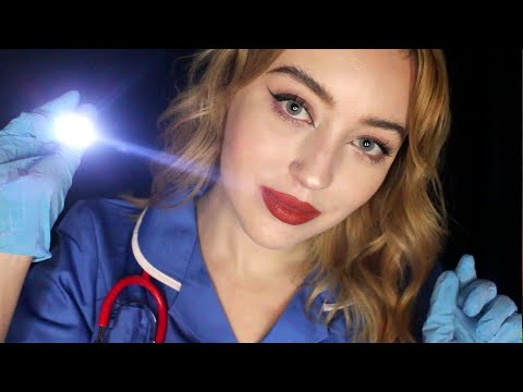 ASMR Full Body Medical Exam ~ Nurse Roleplay