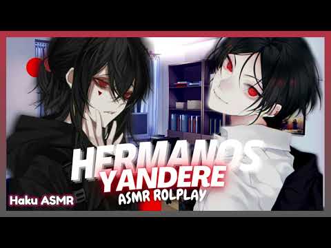 ASMR Rolplay - No te despedirás de los hermanos yandere - Haku ASMR