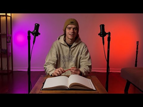 ASMR Sketching | Drawing a Garden Design