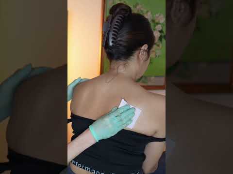 Asmr back exam #asmr #asmrsounds #asmrvideo #relaxing #relax #satisfying #satisfyingvideo #tingles