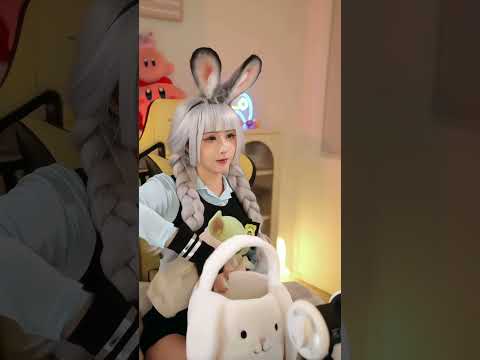 Grogu help Streaming！！ #gamergirl #easter #grogu #anime #zootopia #judyhopps
