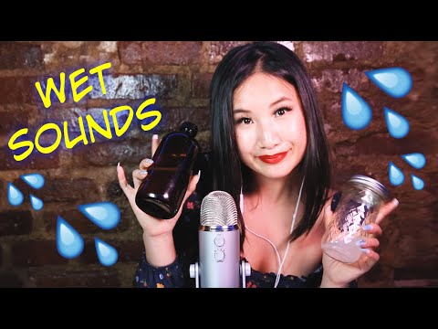 ASMR Wet Liquid Sounds 💦| Liquid Shaking & Tapping