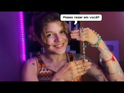 ASMR BENZEDEIRA REMOVENDO SENTIMENTOS RUINS, MÁS ENERGIAS, ETC