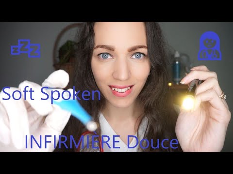 ASMR Infirmière Douce Soft Spoken 👩🏽‍⚕️💤