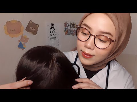 ASMR School Nurse Lice Check & Scalp Treatment pt. 3 | You’re Infested….. Again 😵‍💫