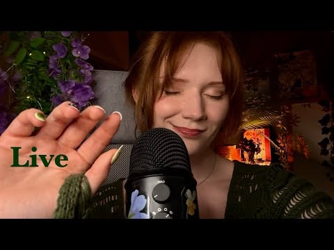 ASMR✨Mouth sounds Hand Movements Mic scratch,Jellyfish,Spit painting,Kisses,Inaudible whisper Light🧤