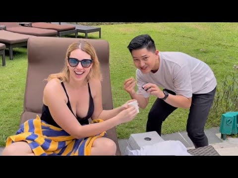 ASMR IN PUBLIC GARDEN | 99.99% Fun and Relax