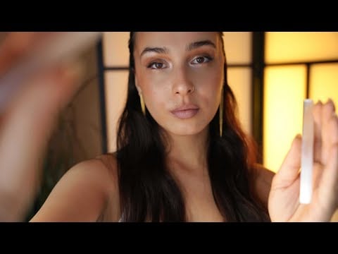 ASMR Giving You a Placebo Massage (Reiki, energetic massage, hand movements)
