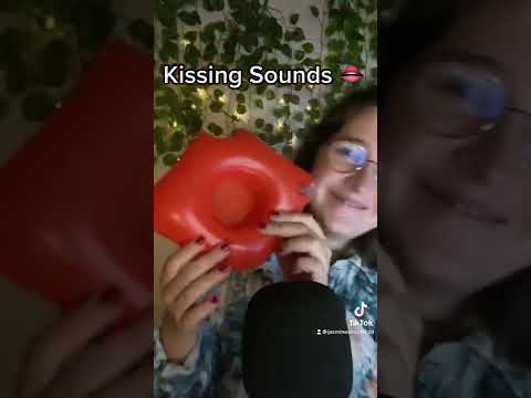 Kissing Sounds 👄😴 #shorts #emojichallenge #asmr
