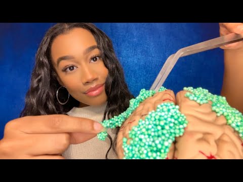 ASMR Plucking The Negative Energy From Your Brain 🧠 🤏🏽