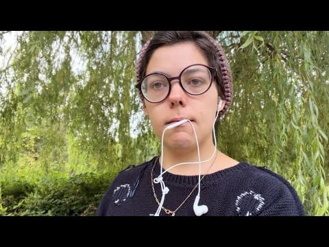 Trying Lofi ASMR in wooded Area for the first time 