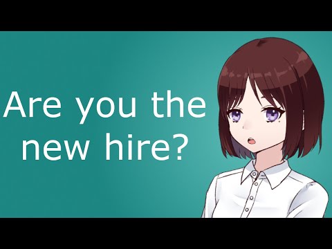 New Coworker Welcomes You To The Job (ASMR Roleplay) [F4A]