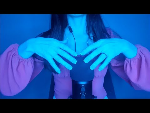 ASMR Fast & Aggressive Mic Massage,  Mic Scratching with Mic Cover