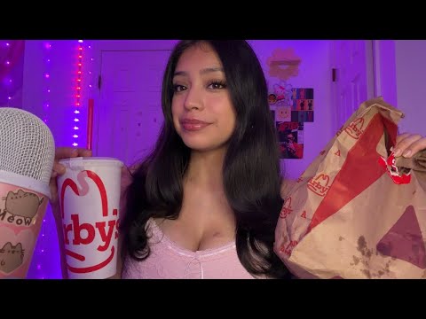 ASMR - Arby’s Mukbang 🍟😳 (eating sounds)