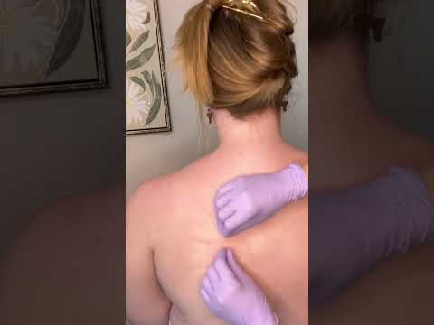 ASMR Skin Pulling Back Massage #asmrmassage #asmrforsleep #oddlysatisfying #tingles #relaxing
