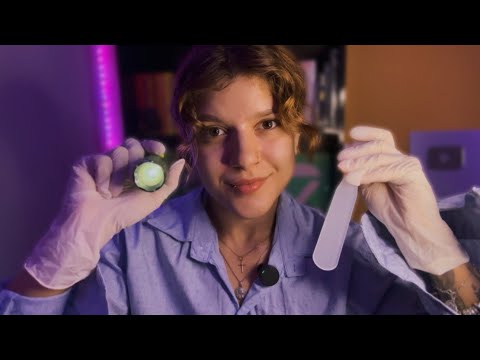 ASMR EXAME DE NERVOS CRANIANOS 