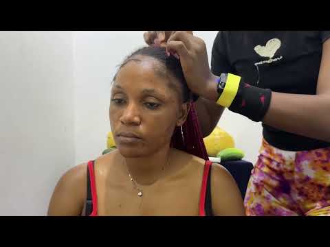 ASMR Head & Shoulder Massage | Scalp Oiling & Itchy Braids Scratching for Deep Relaxation