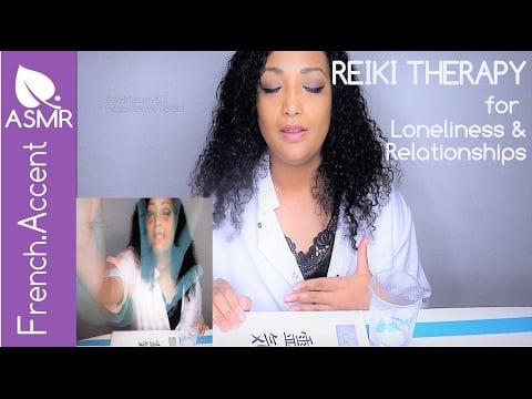 ASMR Reiki therapy consultation *Aura reading exam role play *loneliness & relationships