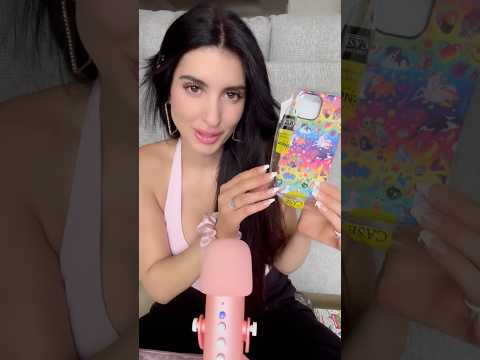 #asmr #crinkles 💫Check out this phone case 💕🦄⭐️🐆🩵🐶✨🐬