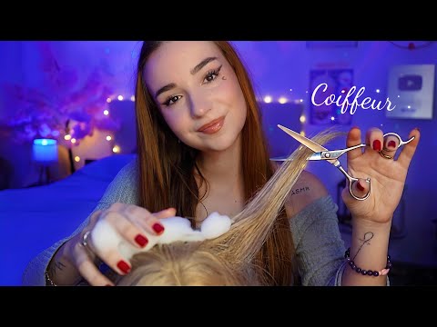 ASMR : Pov tu es chez le COIFFEUR le plus relaxant  ✂️