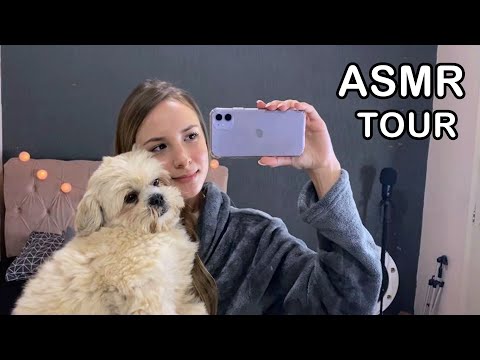 ASMR - TOUR PELO MEU QUARTO 🏠 A REALIDADE 😳