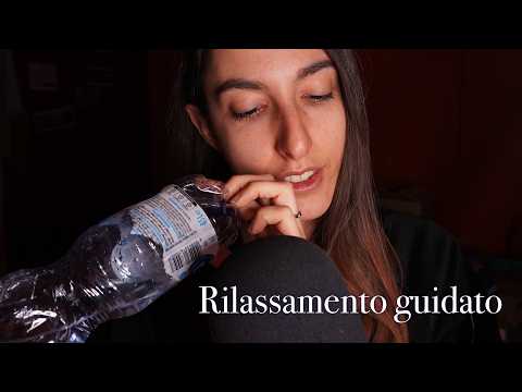 Rilassamento guidato con i suoni dell'acqua 💧 ASMR ita