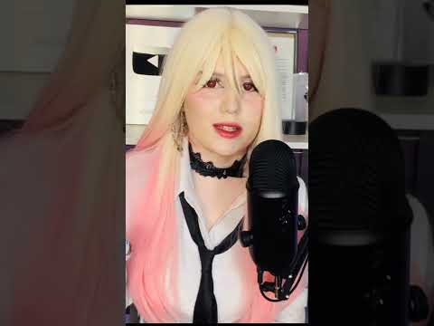 🌙 ASMR anime cosplay Marin Kitagawa 💗 relaxing video (full on my channel)