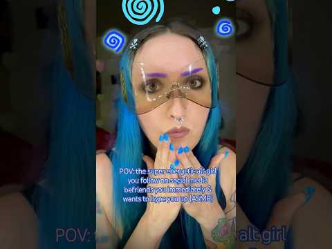 🦋ALT GIRL TO THE RESCUE🦋Pt1 #asmr #alternative #asmrgirl #altgirl #tingles #asmrtriggers