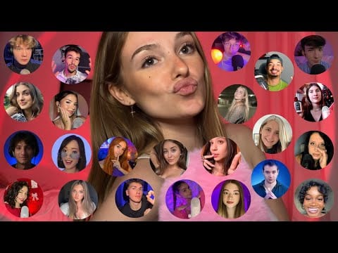 ASMR: MES ASMRARTISTES PRÉFÉRÉS VOUS RELAX POUR MES 100 000 ABONNÉS🤭🎉