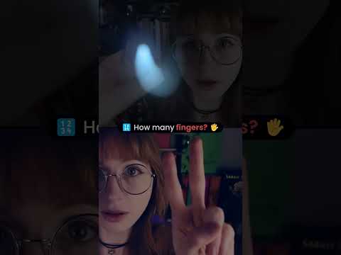 Visual ASMR How Many Fingers?