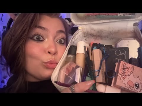ASMR Doing my makeup routine on you for sleep & extra tingles 💤💄💋 #asmr #asmrmakeup #asmrsounds