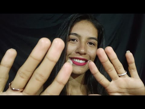 ASMR " MOUTH SOUNDS AND HAND MOVEMENTS