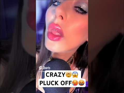 FAST AGGRESSIVE PLUCK OFF YOUR BAD ENERGY #shorts #asmr #relax #tingles #asmrsounds #mouthsounds