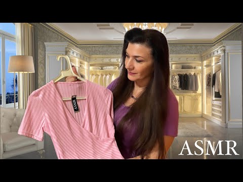 ASMR VENDEDORA DE ROPA  👗👚👖/ con susurro muy relajante 🔊🎧 / en español