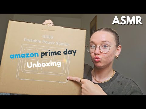 ASMR amazon prime day UNBOXING!