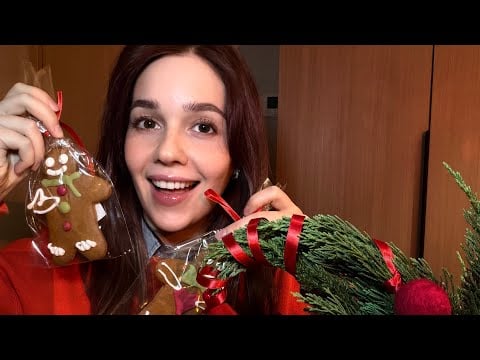 ASMR 🎄🎅🏻🍪long time no see, random triggers from table, chitchat, specially for Rhythm Sekhon😘 // ENG