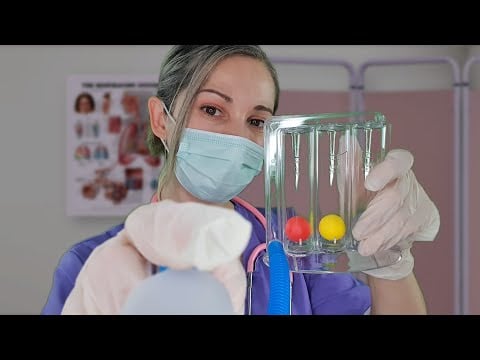 Clínica ASMR | FisioTerapia Respiratoria | Incentivo Respiratorio | SusurrosdelSurr