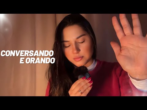 OUÇA ISSO ANTES DE DORMIR e sinta a paz invadir sua alma (ASMR Cristão | Reflexão + Oração Noturna)