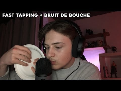 ASMR FRANÇAIS : FAST TAPPING et BRUIT DE BOUCHE Pour T'ENDORMIR 💤