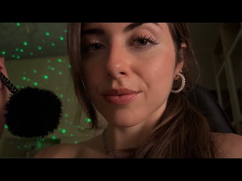 ASMR POUF POUF (Personal attention, head brushing, rain) 🤍