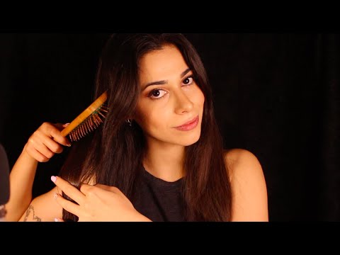 SAÇ TARAMA & SOFT ŞARKI SÖYLEME & MIRILDANMA TÜRKÇE ASMR | UYKU GETİREN SESLER