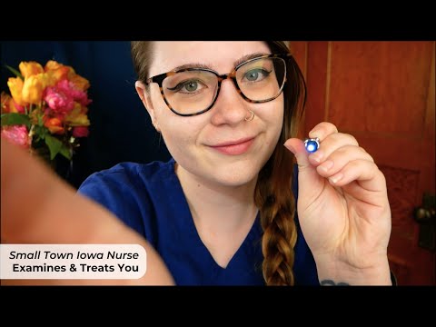 Small Town Iowa Nurse Examines & Treats You at the Clinic 🩺 ASMR Soft Spoken Medical RP