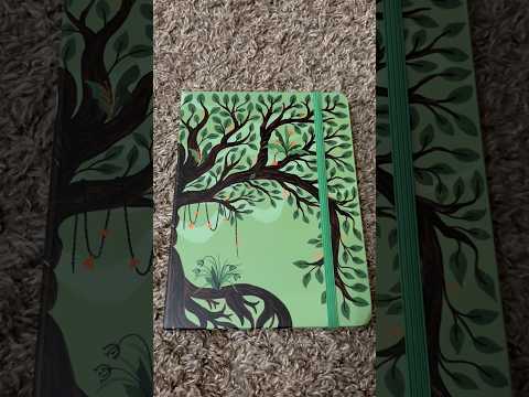 ASMR Tapping On A Tree Patterned Notebook #ASMR #Shorts
