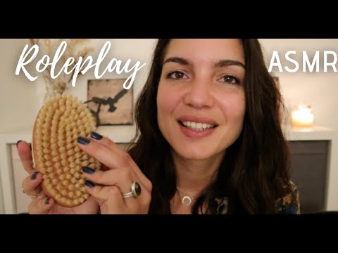 ASMR ROLEPLAY * Brossage du corps * Soin beauté et santé * 22/09