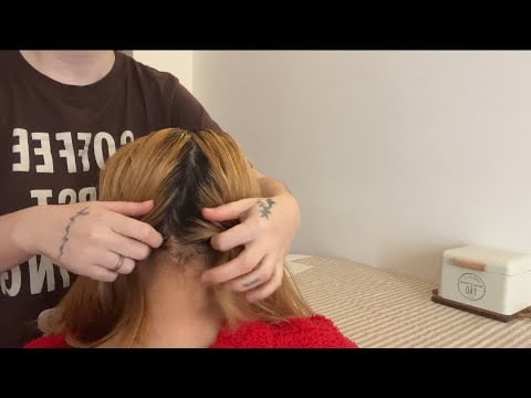 Asmr | mexendo no cabelo da Bia