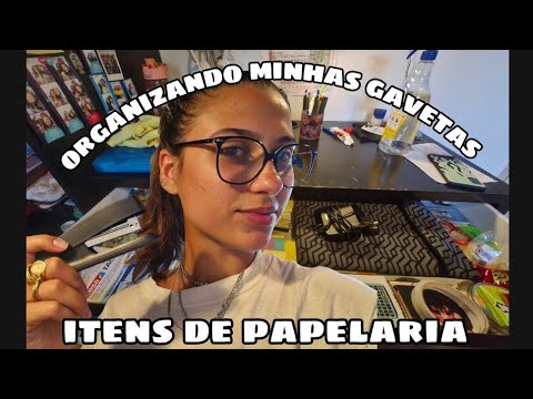 ASMR ORGANIZANDO ESCRITÓRIO📚🖋✨️