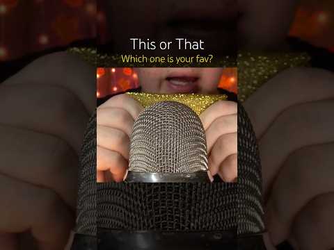 Which one is your fav? #asmr