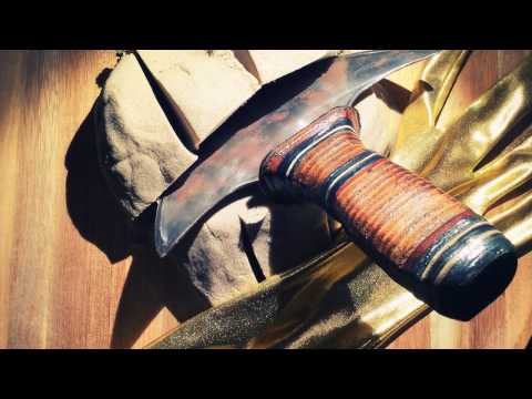 Opera Gloves & Mezzaluna  【*: CUTTING∘ RELAXING∘ TINGLES･:*】 with Kinetic Sand [[ASMR]]
